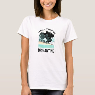 T-shirt Vacances en famille 2021 Brigantine été New Jersey
