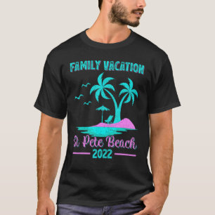 T-shirt Vacances en famille 2022 Style Vintage Floride St 