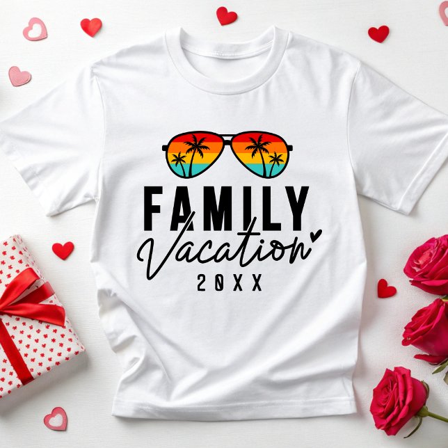 T-shirt Vacances en famille 2025 Beach Squad Voyage été (Créateur téléchargé)