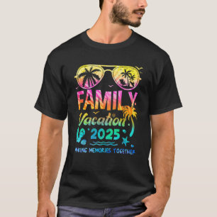 T-shirt Vacances en famille 2025 Été Ensemble Groupe de ju