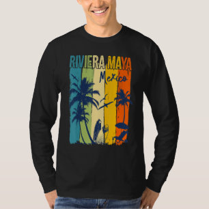 T-shirt Vacances en famille à Riviera Maya au Mexique, gro
