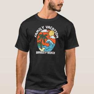 T-shirt Vacances en famille Bradley Beach Beach New Jersey