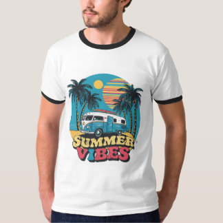 T-shirt Vacances en famille Camping personnalisé
