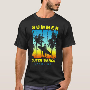 T-shirt Vacances en famille Carolina Bancs extérieurs Suns