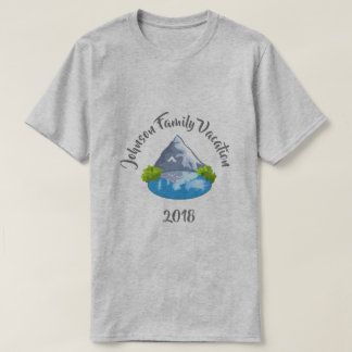 T-shirt Vacances en famille de montagne