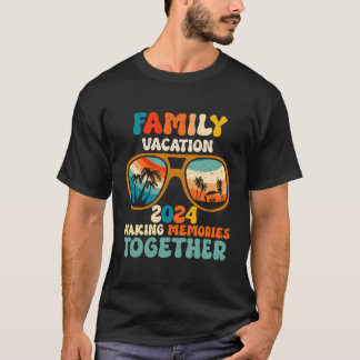 T-shirt Vacances en famille Été 2024 Plage tenue assortie
