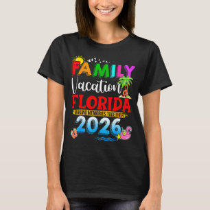 T-shirt Vacances en famille floride 2026 groupe correspond