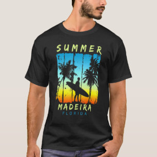 T-shirt Vacances en famille Floride Madeira Sunset Beach