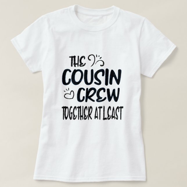 T-shirt Vacances en famille jumelées Cadeau d'équipe de co (Design devant)