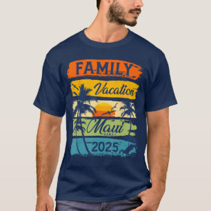 T-shirt Vacances en famille Maui Hawaii 2025 Matching Grou