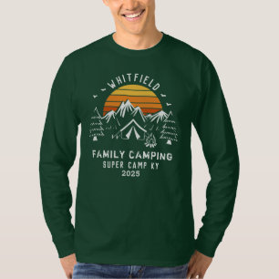 T-shirt Vacances en famille moderne : tenue de camping ass