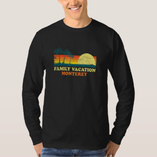 T-shirt Vacances en famille Monterey Américain Californie