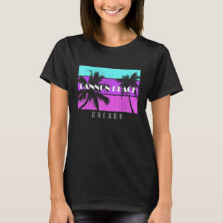 T-shirt Vacances en famille Oregon Cannon Sunset Beach