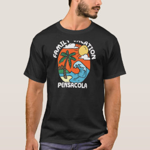 T-shirt Vacances en famille Pensacola Beach Floride Beach