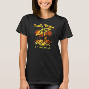 T-shirt Vacances en famille St Michaels Keepsaké Maryland