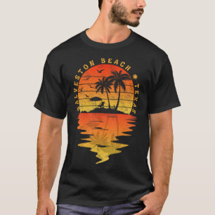 T-shirt Vacances en famille Tee - shirts Texas Galveston B