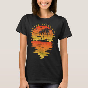 T-shirt Vacances en famille Tee - shirts Texas Galveston B