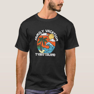 T-shirt Vacances en famille Tybee Island Beach Georgia Bea