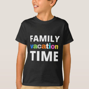 T-shirt Vacances en famille Vacances Voyage Drôle Correspo