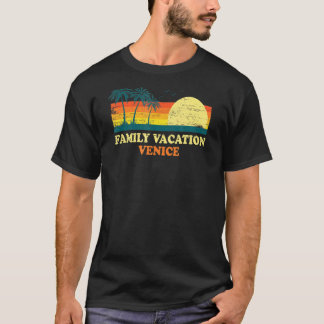T-shirt Vacances en famille Venice American Florida Usa Be