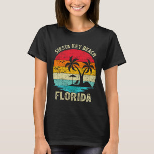 T-shirt Vacances en famille Vintage Retro Florida Siesta K
