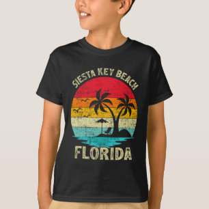 T-shirt Vacances en famille Vintage Retro Florida Siesta K