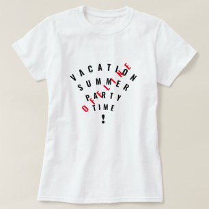 T-shirt vacances été