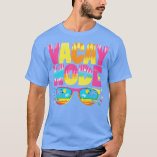 T-shirt Vacances Été Getaway Vacances Mode Vacay Palm De