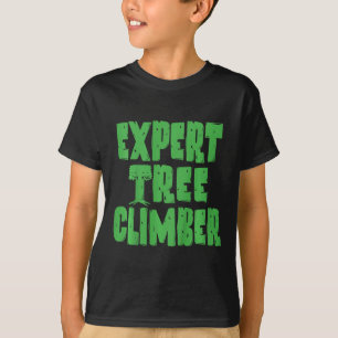 T-shirt Vacances Expert en Grimpe d'Arbre Été Enfants Grap