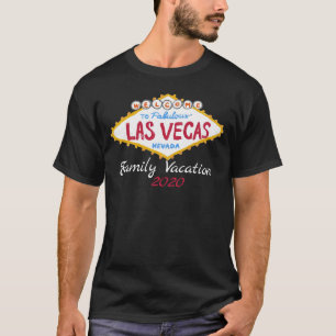 T-shirt Vacances familiales de Las Vegas