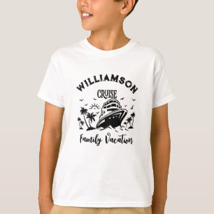 T-shirt Vacances familiales personnalisées