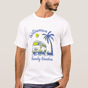 T-shirt vacances familiales personnalisées