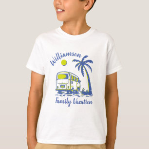 T-shirt vacances familiales personnalisées
