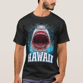 T-shirt Vacances Hawaii Grand Vacances Plage de Requin Bla