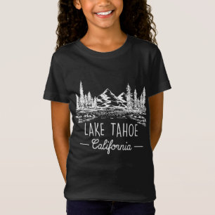 T-Shirt Vacances Lac Tahoe Tee - shirts Voyage Famille Hom