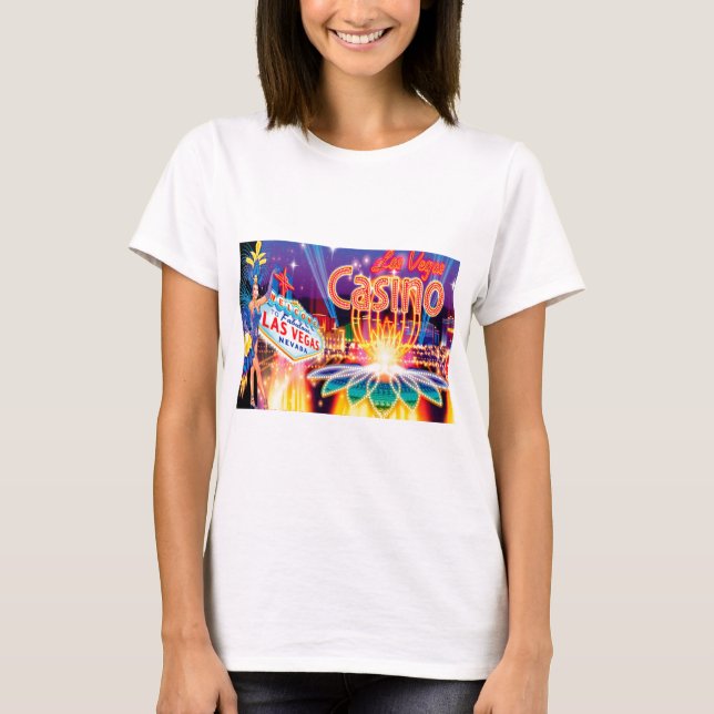 T-shirt Vacances Las Vegas (Devant)