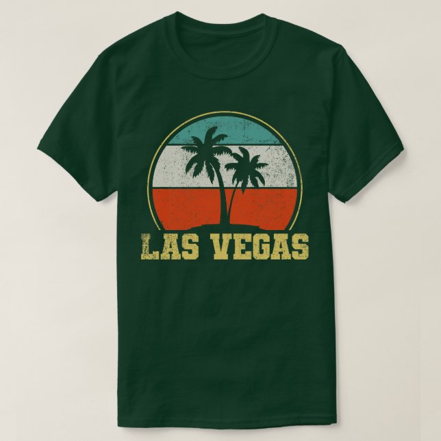 T-shirt Vacances Las Vegas Beach (Design devant)