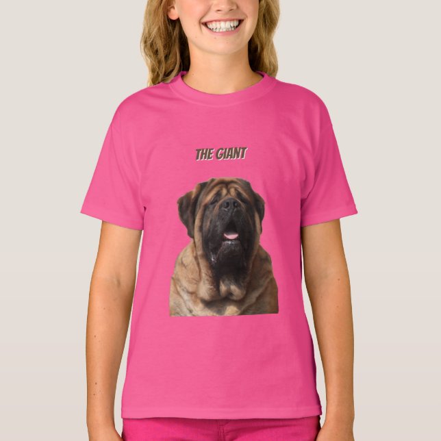T-shirt Vacances Mastiff Mastiff Anglais (Devant)