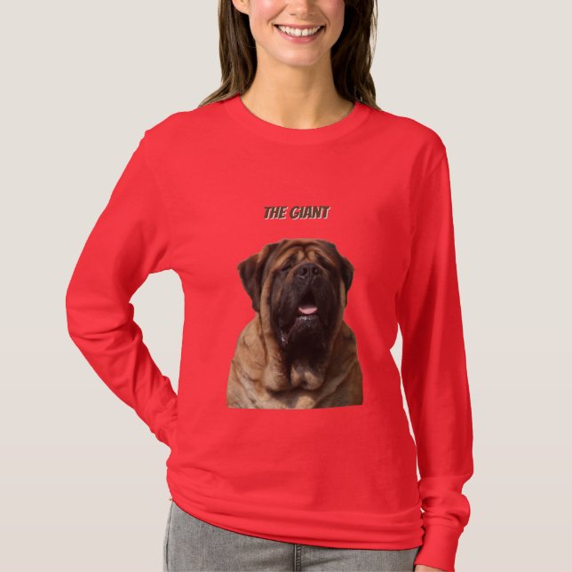 T-shirt Vacances Mastiff Mastiff Anglais (Devant)