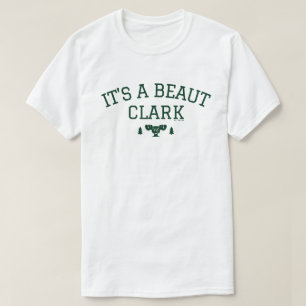 T-shirt Vacances Noël   C'est une Beaut Clark
