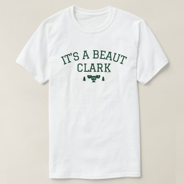 T-shirt Vacances Noël | C'est une Beaut Clark (Design devant)