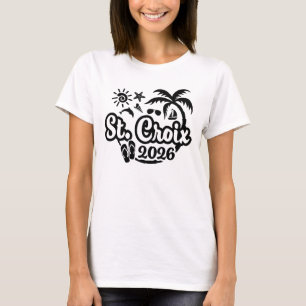 T-shirt Vacances ou voyage à St. Croix 2026