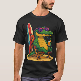 T-shirt Vacances Plage Tropical Lunettes de soleil Débarde