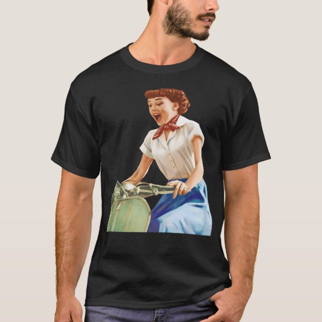 T-shirt Vacances romaines - Sylvia Scarlett (Devant)