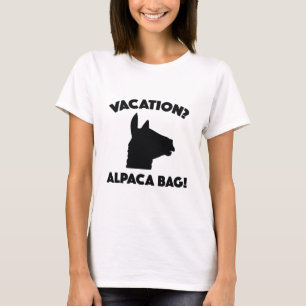 T-shirt Vacances ? Sac Alpaca !