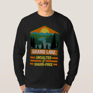 T-shirt Vacances sans sel et sans requin Grand Lake