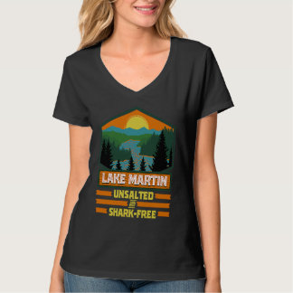 T-shirt Vacances sans sel et sans requin Lac Martin