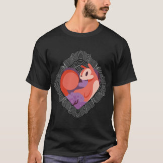 T-shirt Vacances sous les palmiers dans un hamac.