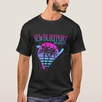 T-shirt Vacances Vaporwave Plage Newburyport