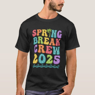 T-shirt Vacat du groupe de famille de jumelage Spring Brea